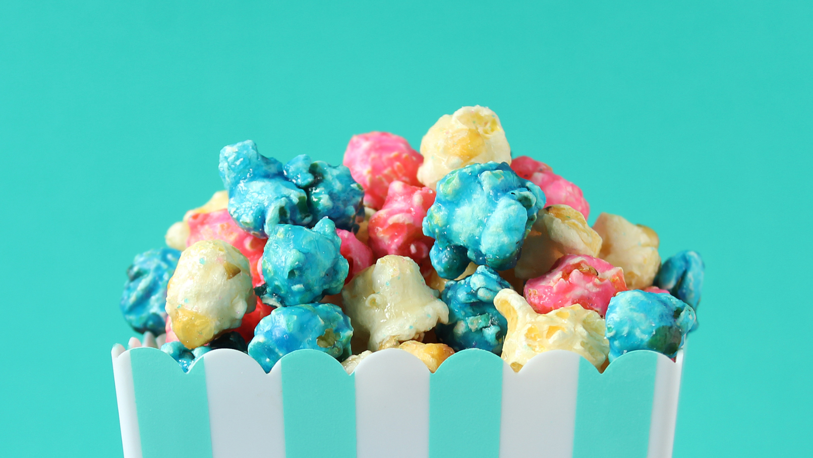 candy coated popcorn