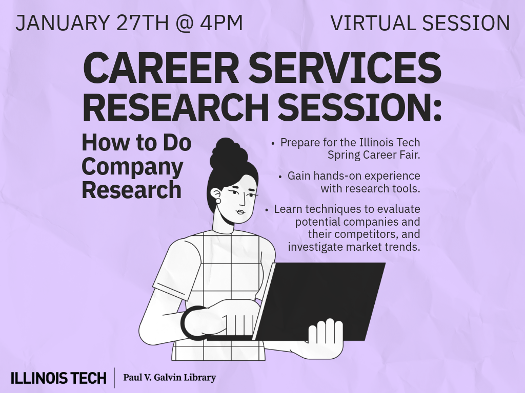 Career Services Research Session: How to Do Company Research | library ...