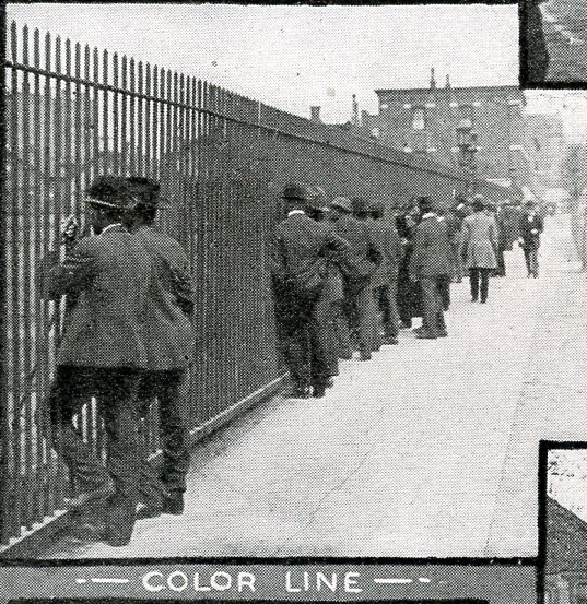 The Color Line, from the 1909 Integral